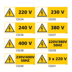 Panneau et Pictogramme de Signalisation danger electrique