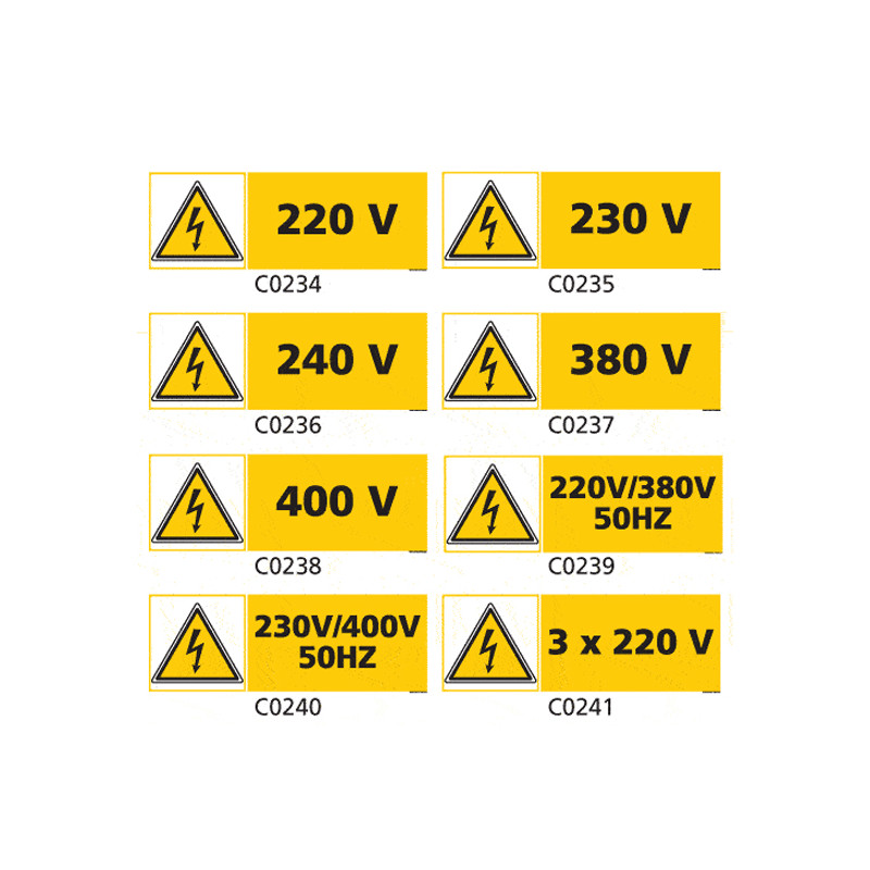 Panneau et Pictogramme de Signalisation danger electrique