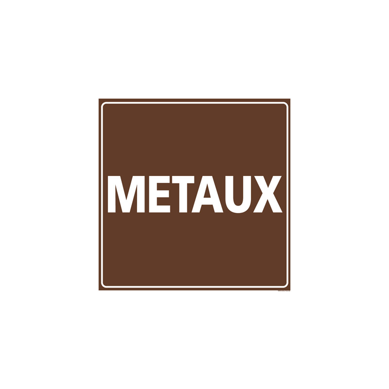 Panneau METAUX (I0839)