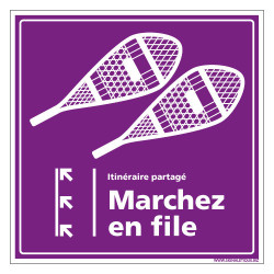 PANNEAU MARCHEZ EN FILE (H0287)