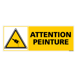 Panneau ATTENTION PEINTURE (C0290)