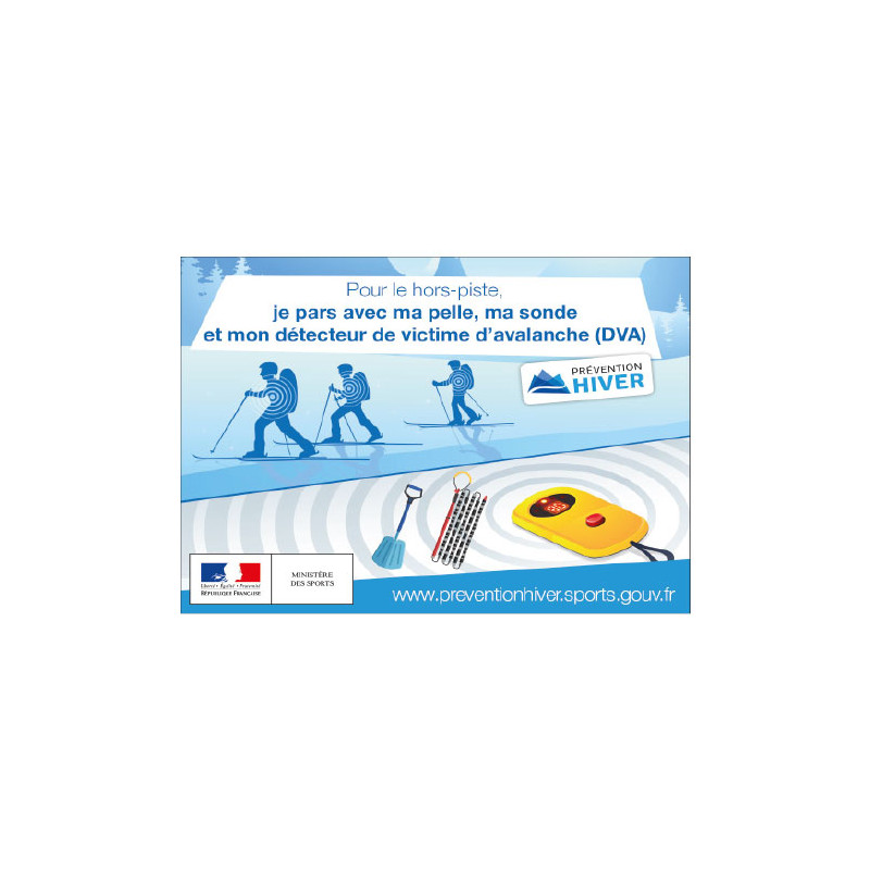 PANNEAU PREVENTIF POUR LE HORS-PISTE (H0373) PANNEAU PREVENTIF POUR LE HORS-PISTE (H0373)
