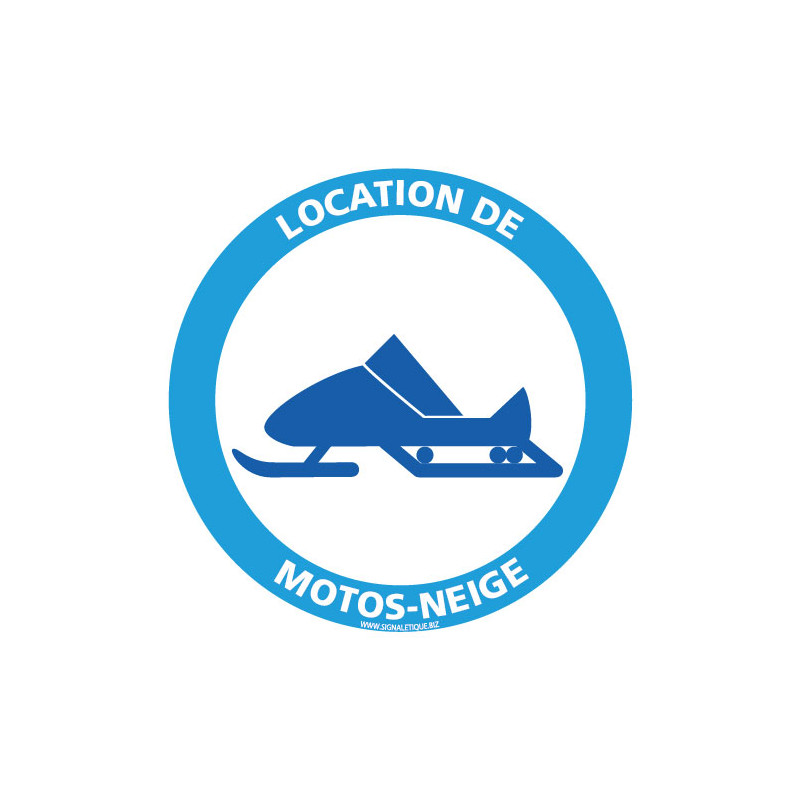 PANNEAU INFORMATION LOCATION DE MOTO NEIGE SPECIAL HIVER (H0395) PANNEAU INFORMATION LOCATION DE MOTO NEIGE SPECIAL HIVER (H0395)