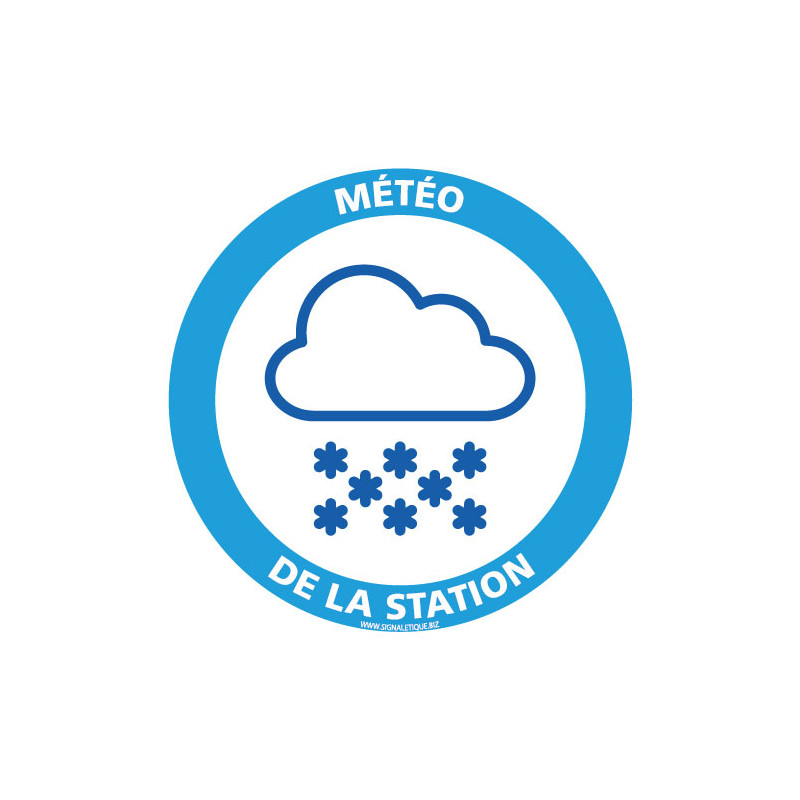 PANNEAU INFORMATION POINT METEO (H0400)