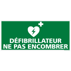 ADHESIF SOL ANTIDERAPANT DEFIBRILLATEUR NE PAS ENCOMBRER (B0448)