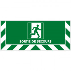 ADHESIF SPECIAL SOL SORTIE DE SECOURS (G1238)