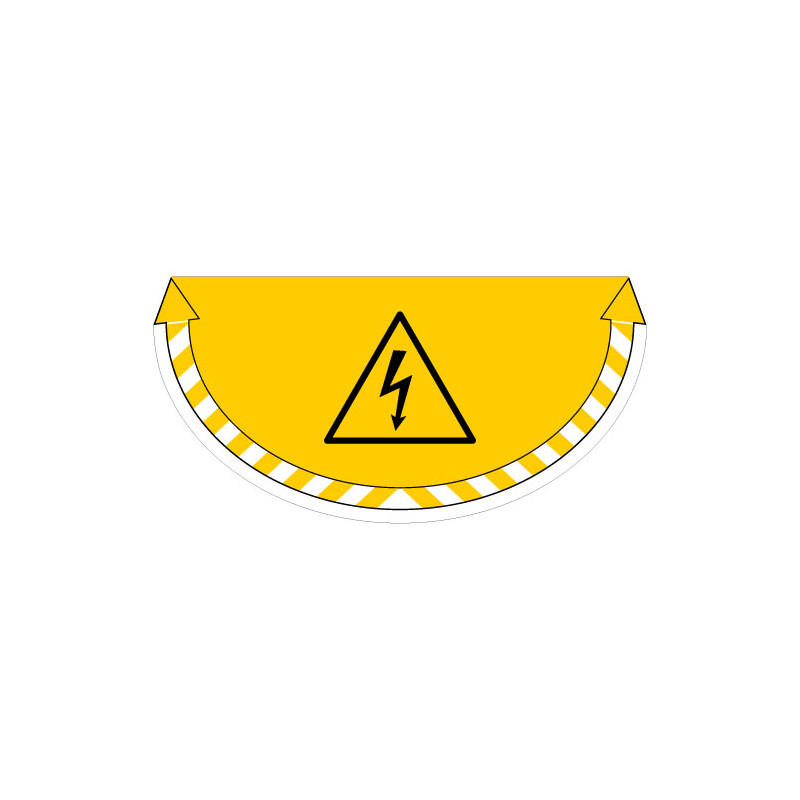 ADHESIF SOL ANTIDERAPANT SIGNALISATION DANGER ELECTRIQUE (G1263) ADHESIF SOL ANTIDERAPANT SIGNALISATION DANGER ELECTRIQUE (G1263)