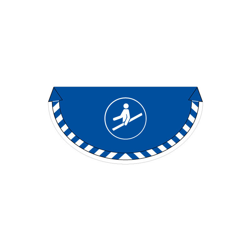 ADHESIF SOL ANTIDERAPANT SIGNALISATION RAMPE A TENIR (G1265) ADHESIF SOL ANTIDERAPANT SIGNALISATION RAMPE A TENIR (G1265)