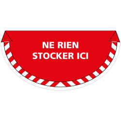 ADHESIF SOL ANTIDERAPANT SIGNALISATION NE RIEN STOCKER ICI (G1267)