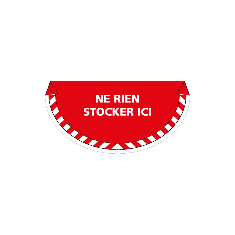 ADHESIF SOL ANTIDERAPANT SIGNALISATION NE RIEN STOCKER ICI (G1267) ADHESIF SOL ANTIDERAPANT SIGNALISATION NE RIEN STOCKER ICI (G1267)