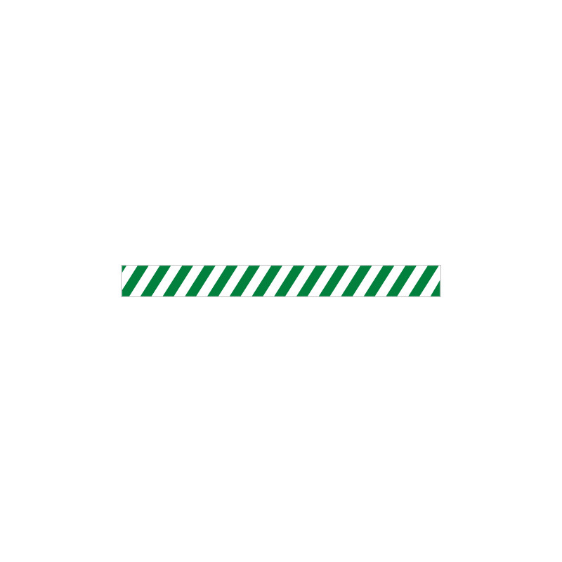 LOT DE 4 BANDES DE MARQUAGE AU SOL VERT ET BLANC (G1511) LOT DE 4 BANDES DE MARQUAGE AU SOL VERT ET BLANC (G1511)