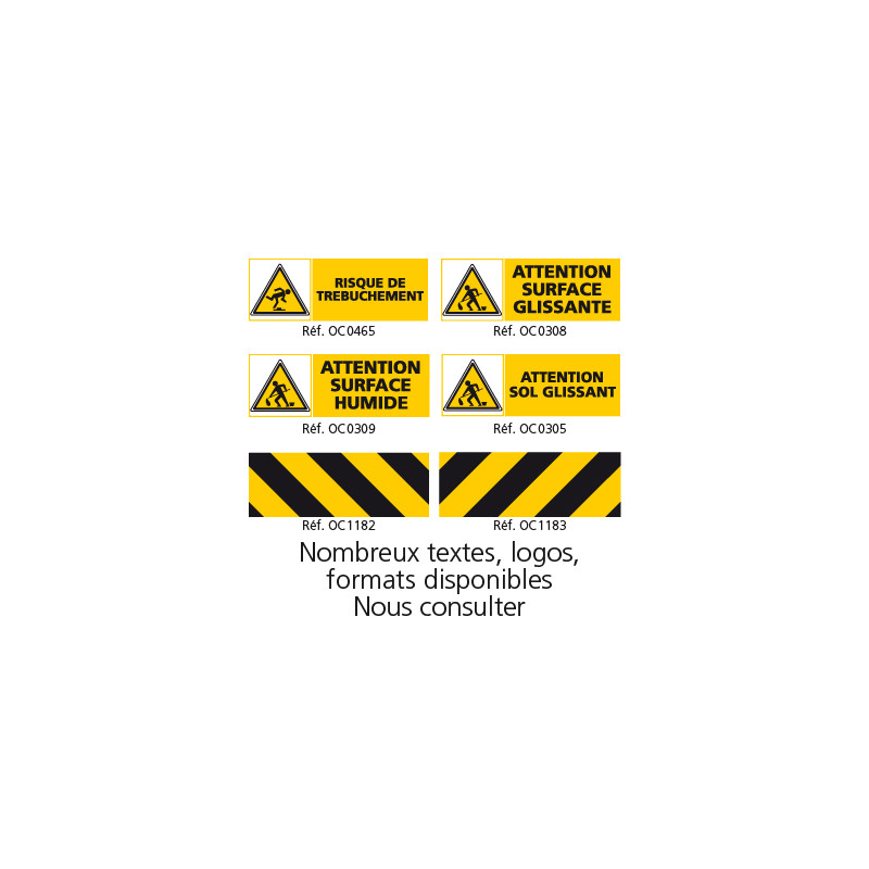 Adhésif signalisation spécial sol (OC0465) Adhésif signalisation spécial sol (OC0465)