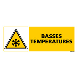 Panneau BASSES TEMPERATURES (C0318)