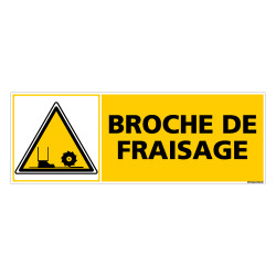 Panneau BROCHE DE FRAISAGE (C0320)
