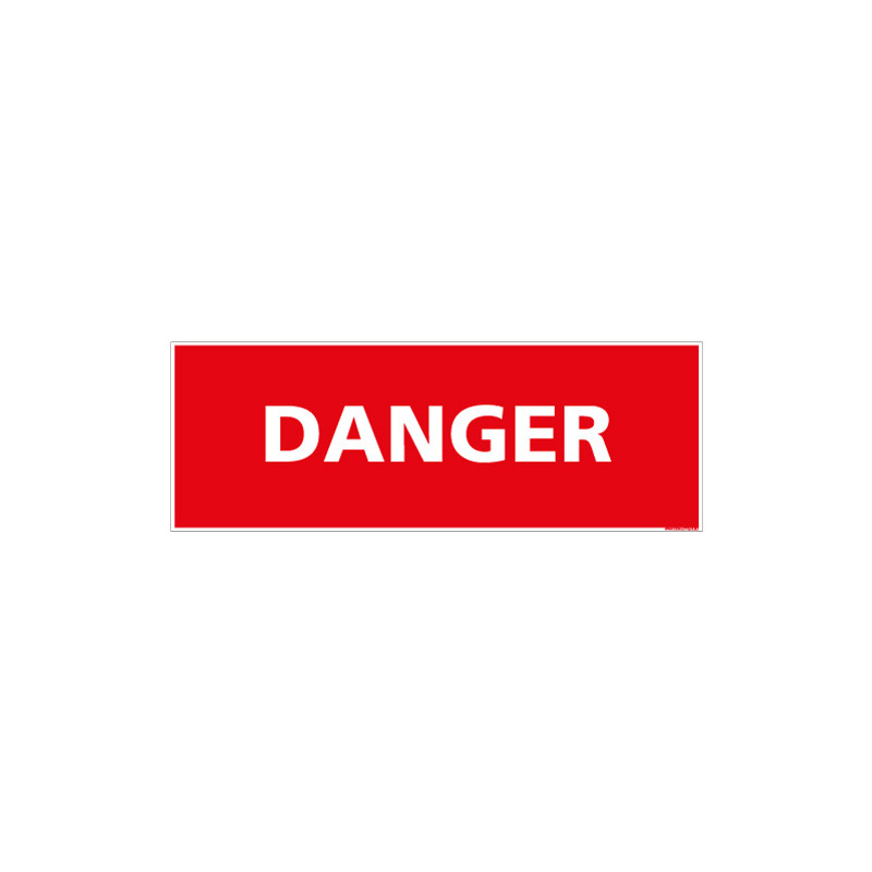 PANNEAU DANGER (A0075) PANNEAU DANGER (A0075)