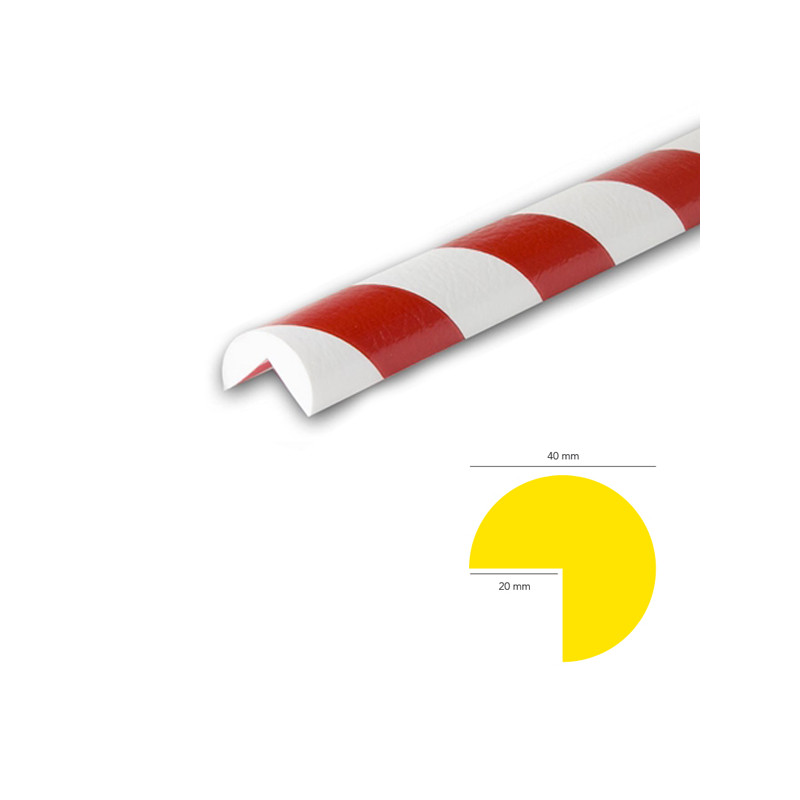 AMORTISSEURS DE CHOCS BLANC ET ROUGE ANGLES DROITS (WN01063) AMORTISSEURS DE CHOCS BLANC ET ROUGE ANGLES DROITS (WN01063)