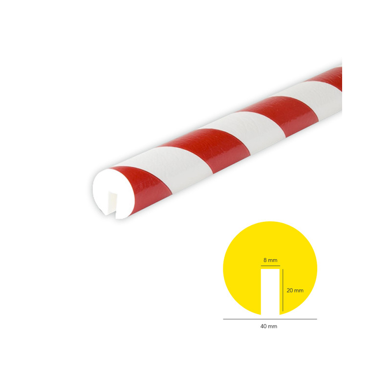 AMORTISSEURS DE CHOCS BLANC ET ROUGE POUR ARETES VIVES (WN1061) AMORTISSEURS DE CHOCS BLANC ET ROUGE POUR ARETES VIVES (WN1061)