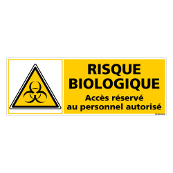 Panneau DANGER BIOLOGIQUE (C0349)