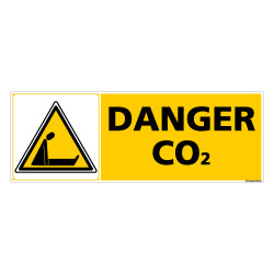 Panneau DANGER C02 (C0351)