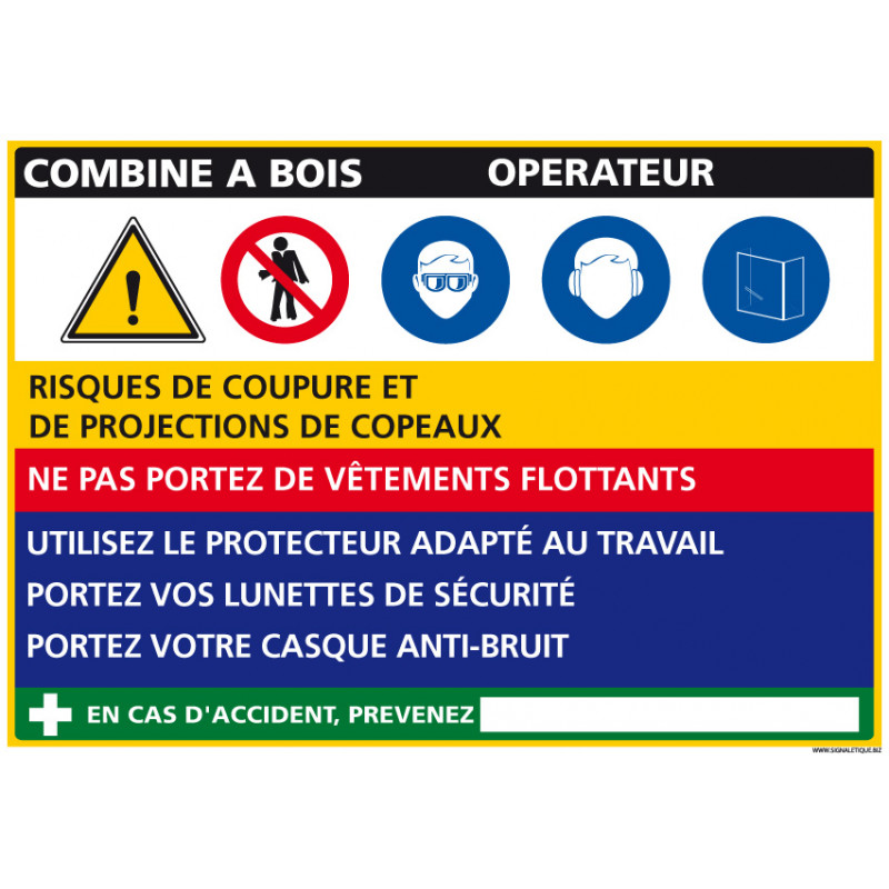 Panneau Fiche de Poste Combine Bois (C1096) Panneau Fiche de Poste Combine Bois (C1096)
