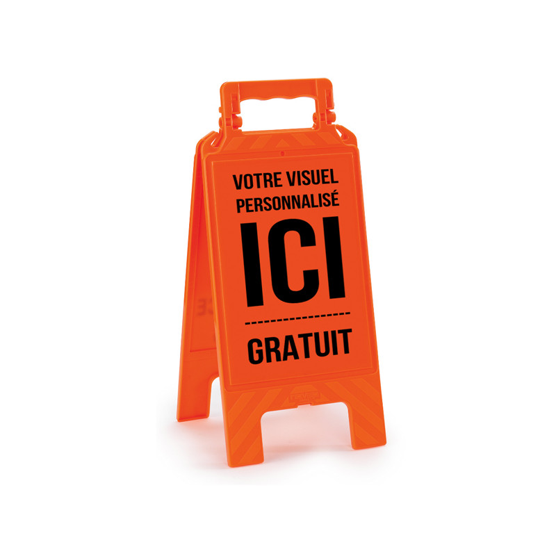 CHEVALET DE SIGNALISATION ORANGE (W0582) CHEVALET DE SIGNALISATION ORANGE (W0582)