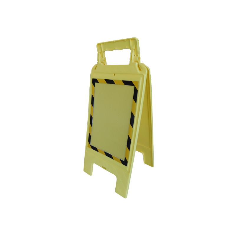 Chevalet de Signalisation Jaune avec Portes Affiches A4 Recto/Verso Jaune et Noir (WCHDUR_JN) Chevalet de Signalisation Jaune avec Portes Affiches A4 Recto/Verso Jaune et Noir (WCHDUR_JN)