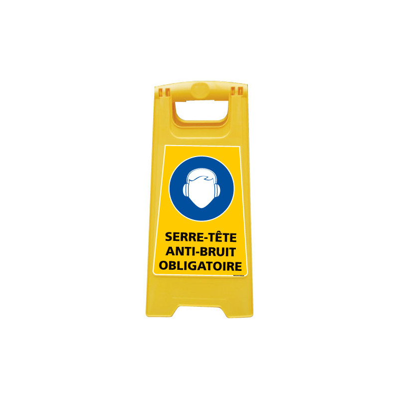 CHEVALET DE SIGNALISATION SERRE-T TE ANTI-BRUIT OBLIGATOIRE (WPSG706I) CHEVALET DE SIGNALISATION SERRE-T TE ANTI-BRUIT OBLIGATOIRE (WPSG706I)