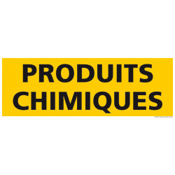 PANNEAU DE SIGNALISATION PRODUITS CHIMIQUES (C1289)