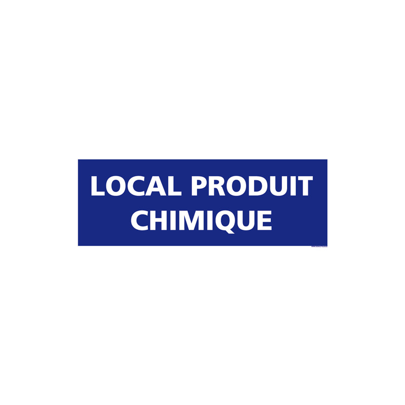 PANNEAU DE SIGNALISATION LOCAL PRODUIT CHIMIQUE (G1059) PANNEAU DE SIGNALISATION LOCAL PRODUIT CHIMIQUE (G1059)