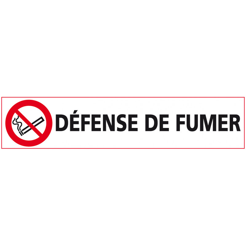Signalisation Défense de Fumer (N0159)