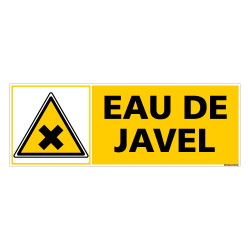 Panneau EAU DE JAVEL (C0395)