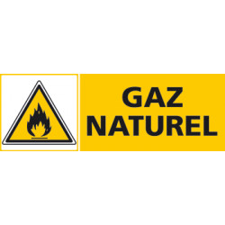 Panneau GAZ NATUREL (C0403)