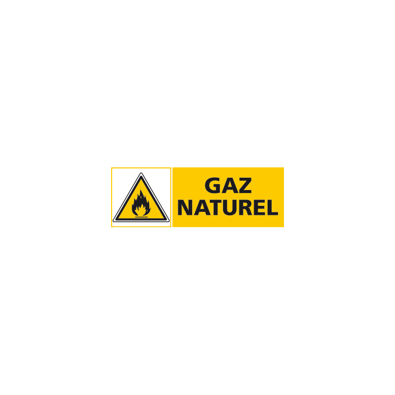 Panneau GAZ NATUREL (C0403)