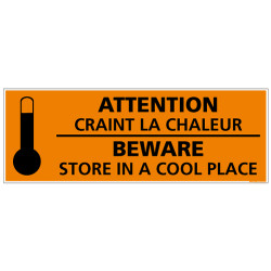ADHESIF DE CONDITIONNEMENT ATTENTION (M0339)