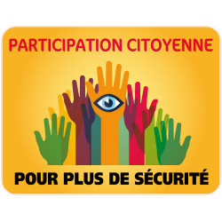 PANNEAU PARTICIPATION CITOYENNE POUR PLUS DE SECURITE (PC009)