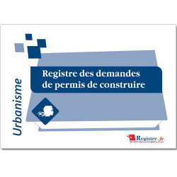 REGISTRE DES DEMANDES DE PERMIS DE CONSTRUIRE (RA030)