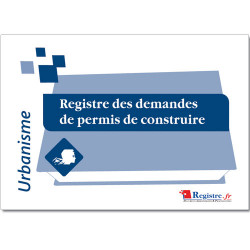 REGISTRE DES DEMANDES DE PERMIS DE CONSTRUIRE (RA030)