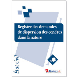 REGISTRE DES DEMANDES DE DISPERSION DES CENDRES (RA039)