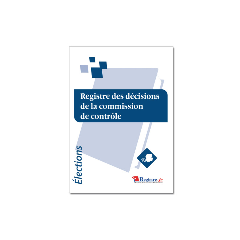 REGISTRE DES DECISIONS DE LA COMMISSION DE CONTR‘LE (RA104)