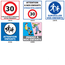 Panneau ATTENTION ENFANTS