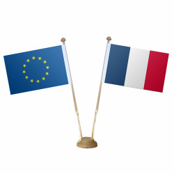 DRAPEAU DE TABLE SOCLE BOIS (WFFBOIS)