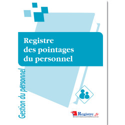 REGISTRE DES POINTAGES DU PERSONNEL