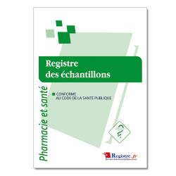 Registre des échantillons (RP029)