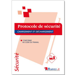 REGISTRE DE SECURITE PROTOCOLE CHARGEMENT / DECHARGEMENT (RP056)