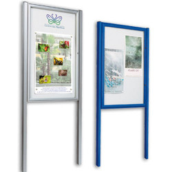 Vitrine aluminium extérieure