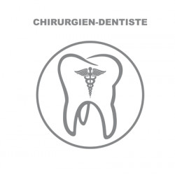 Adhésif sablé chirurgien dentiste