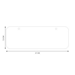 PANCARTE INFORMATIVE LIBRE / OCCUPE POUR COMMERCE (WUV0001)