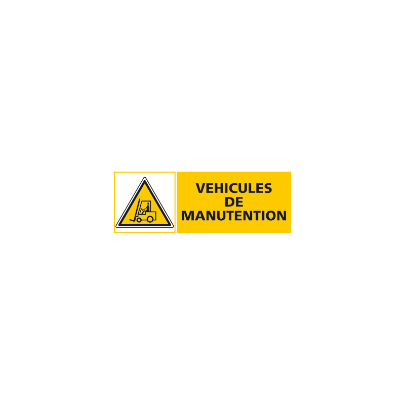 Panneau VEHICULES DE MANUTENTION (C0482) Panneau VEHICULES DE MANUTENTION (C0482)