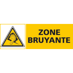 Panneau ZONE BRUYANTE (C0483)