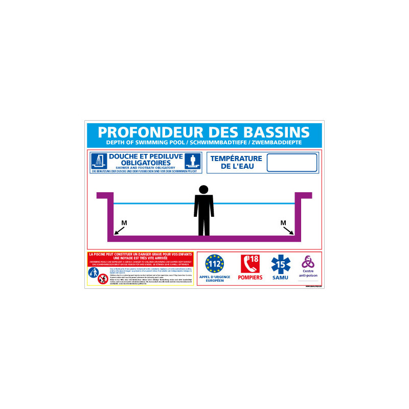 PANNEAU PROFONDEUR PISCINES PERSONNALISABLE (BASSINS PLATS) (D0721_PLAT-PERSO)